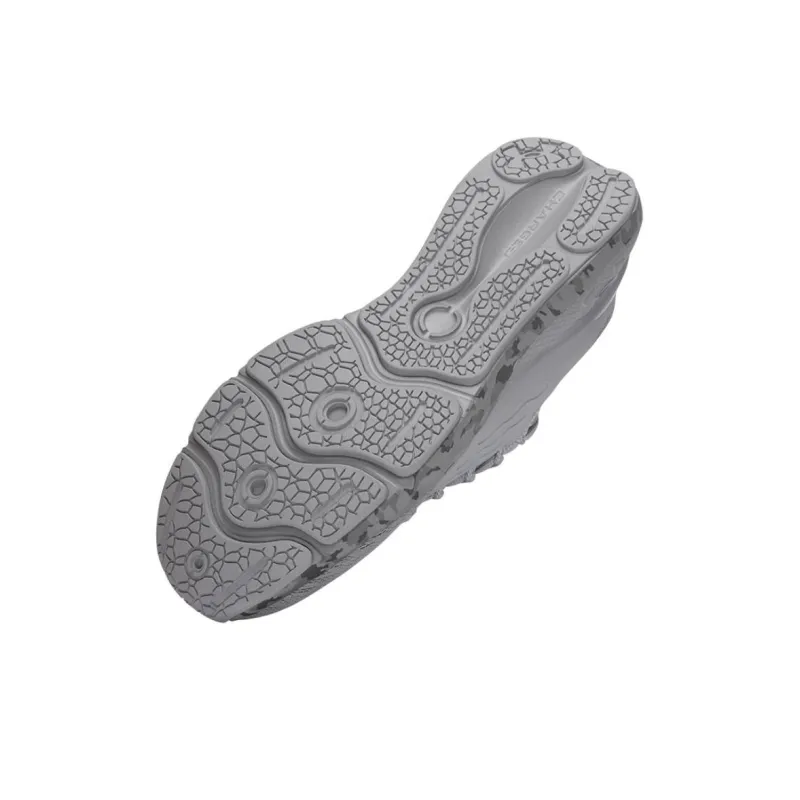 Under Armour Anti Slip Wear Resistant Low Top Running Shoes Men's Gray-4