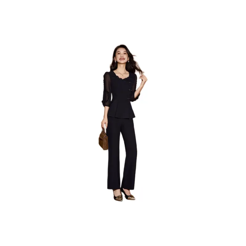 Mylan Casual Suit Women's Dark Blue-5
