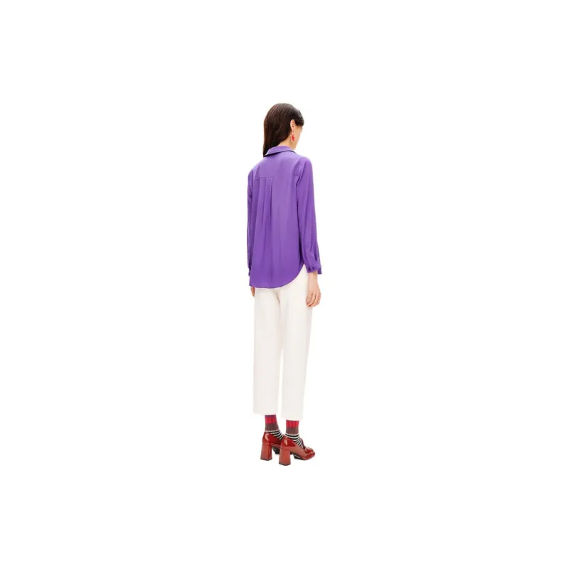PSALTER Shirt Women's Royal Purple-2