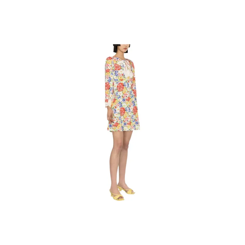Rixo Long-Sleeved Dresses Women's Multicolor-2