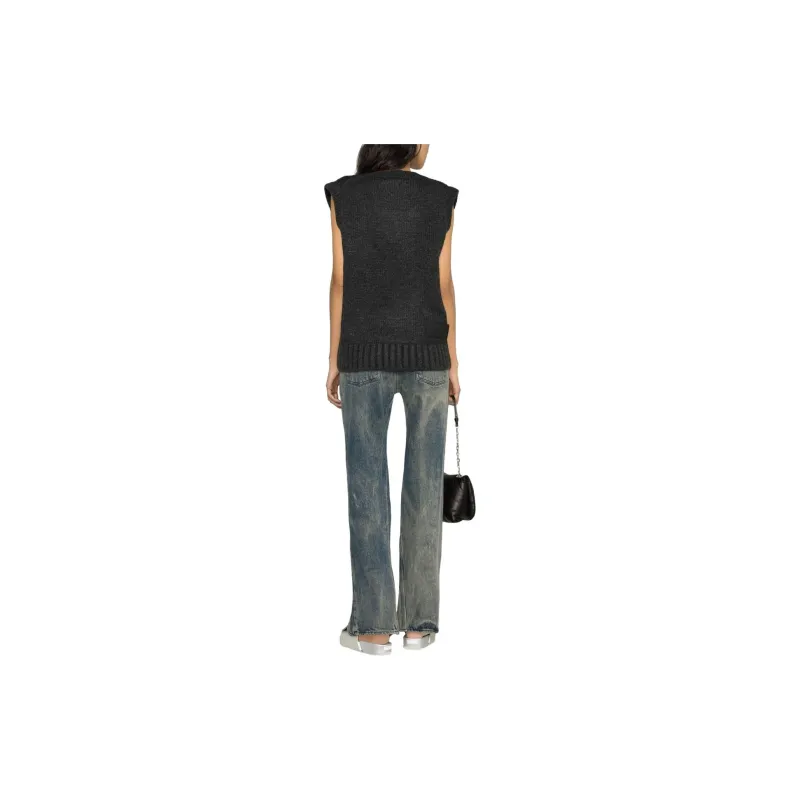 WE11DONE Vests Women's Black-2