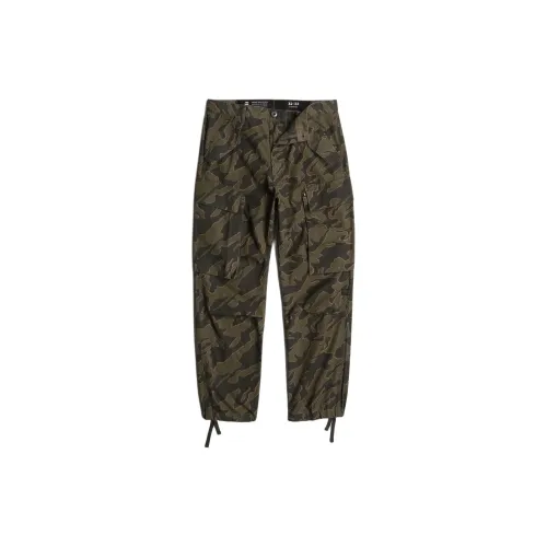 G-STAR RAW Cargo Pants Men Shadow Olive Island Camouflage