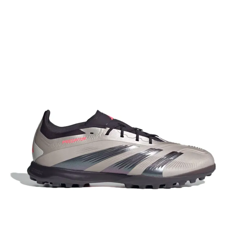 Adidas Predator Elite Turf Platinum Metallic Aurora Black Turbo-1