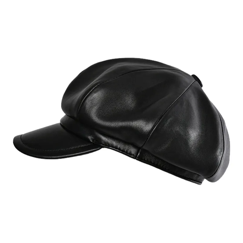 KENMONT Sheepskin Berets Women's-1