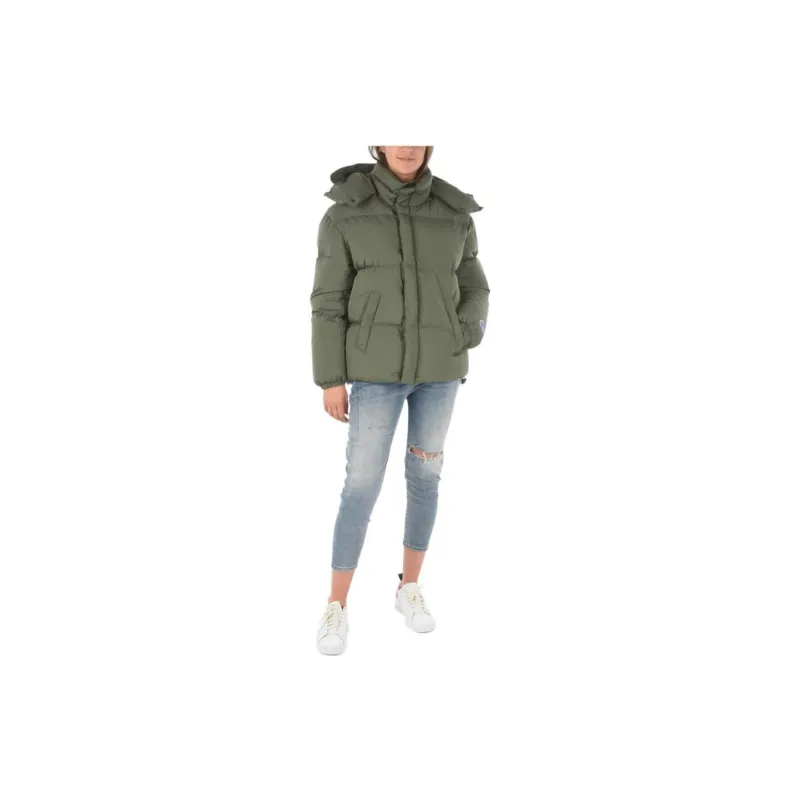 DIESEL Jackets Women's Green-2