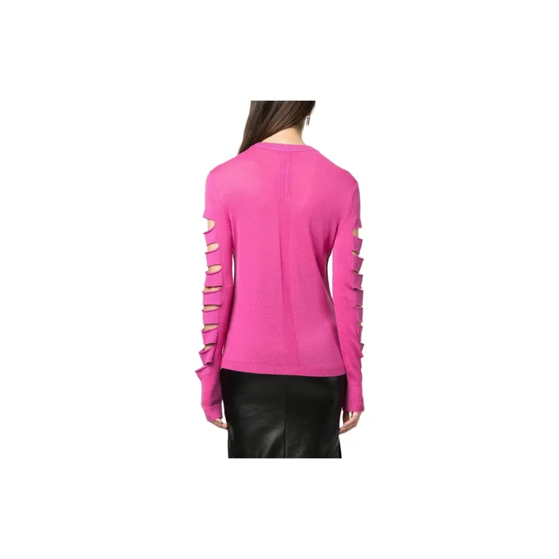 RICK OWENS Spartan Biker Knitted Jumper-3