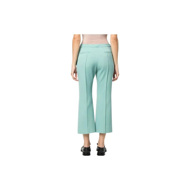 JIL SANDER Flared Cropped Trousers-2