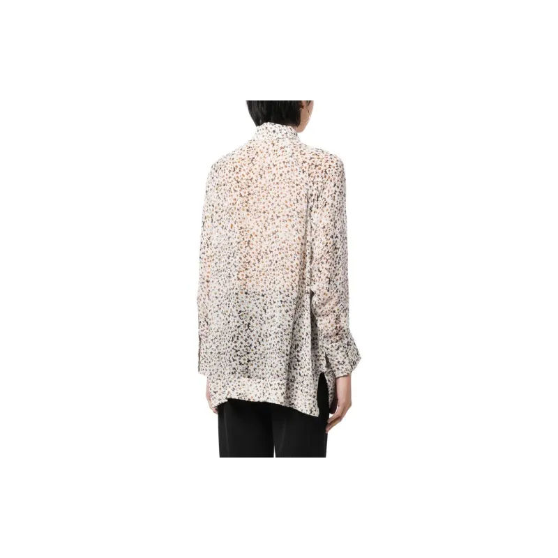 GANNI Floral Printed Blouse-3