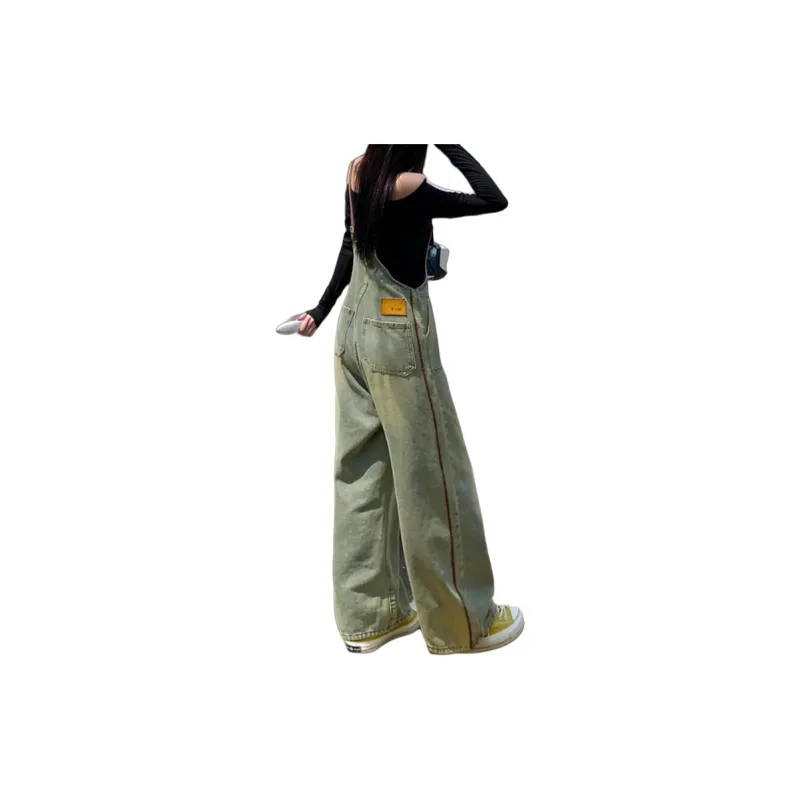 ZXZA Overalls Women's Yellow Mud-1