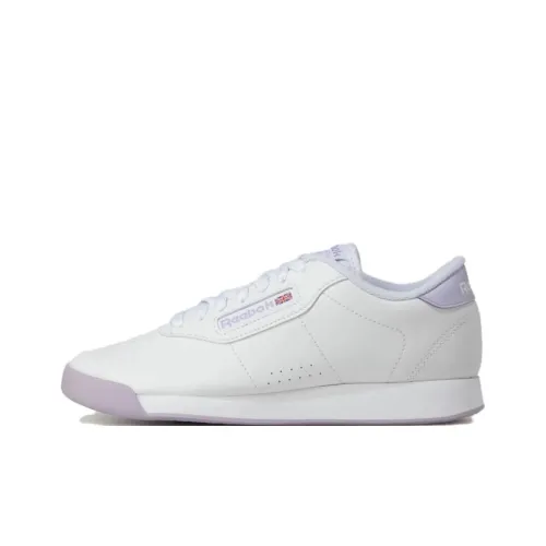 Reebok PRINCESS Skateboard Shoes Women's Low-Top White/Purple