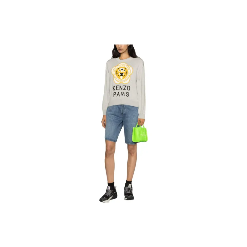 KENZO Tiger Academy Logo Embroidered Jumper-3