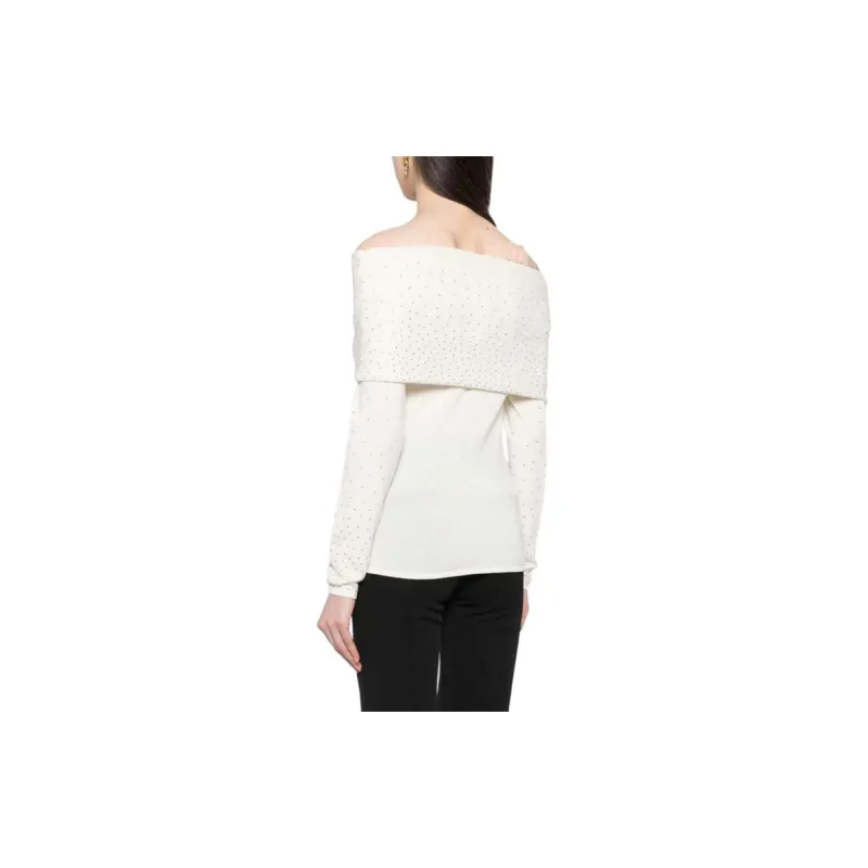Camilla Off shoulder Knitted Top-1