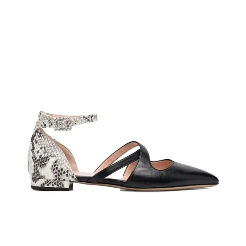 BALLY Python Print detail Pointed Pumps-1