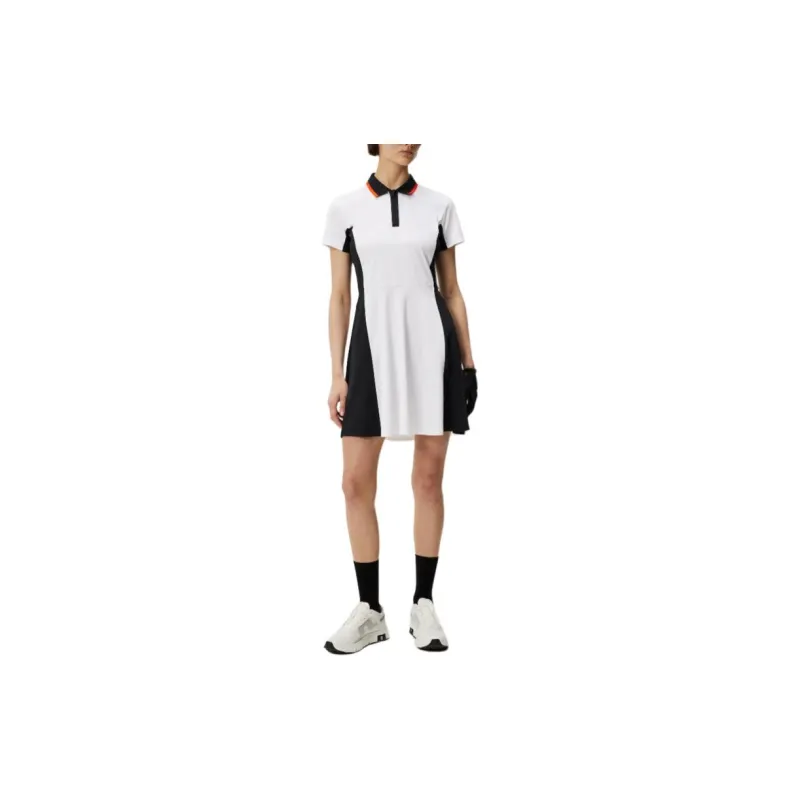 J.Lindeberg Short Sleeved Dress Women's White-2