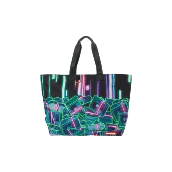 SPRAYGROUND Fabric Totes Handbags Large Size Unisex Multicolor