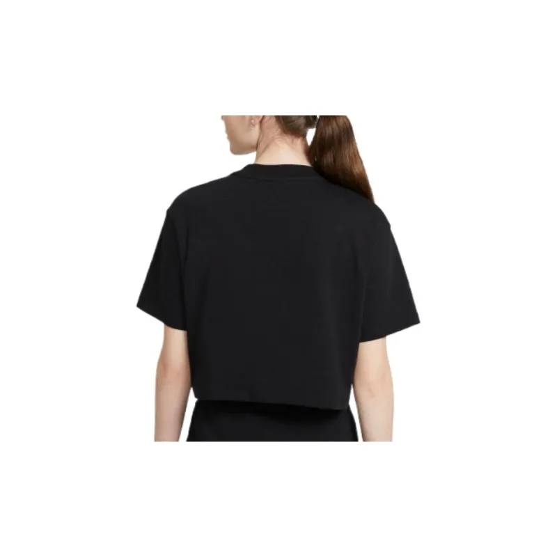 Nike Crop Tops Women's Black-2
