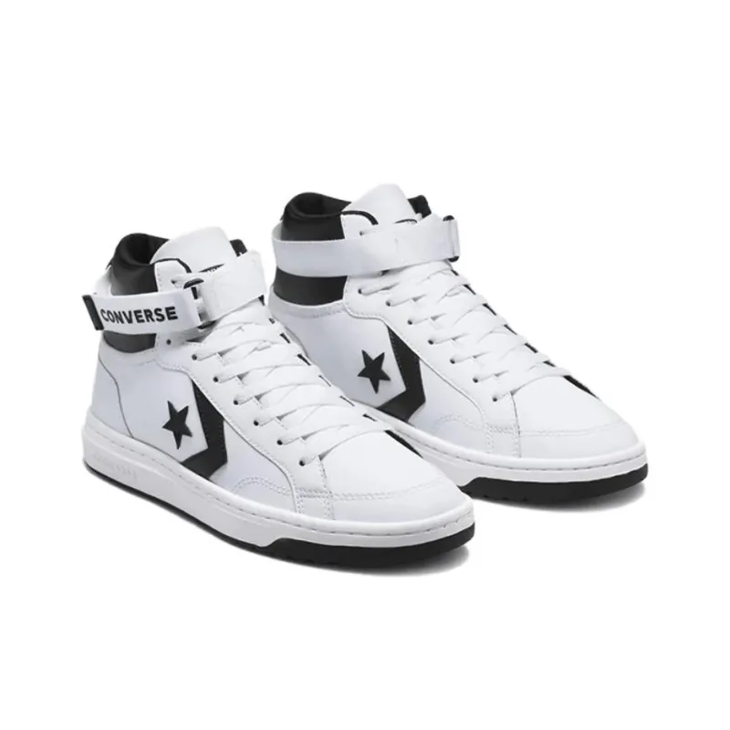 Pro Blaze Converse V2 Mid 'White Black'-2