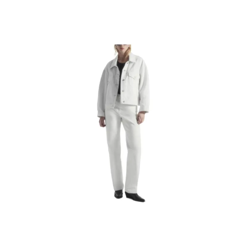 COS Jeans Women's White-4