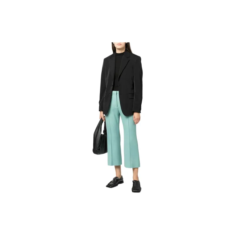 JIL SANDER Flared Cropped Trousers-1