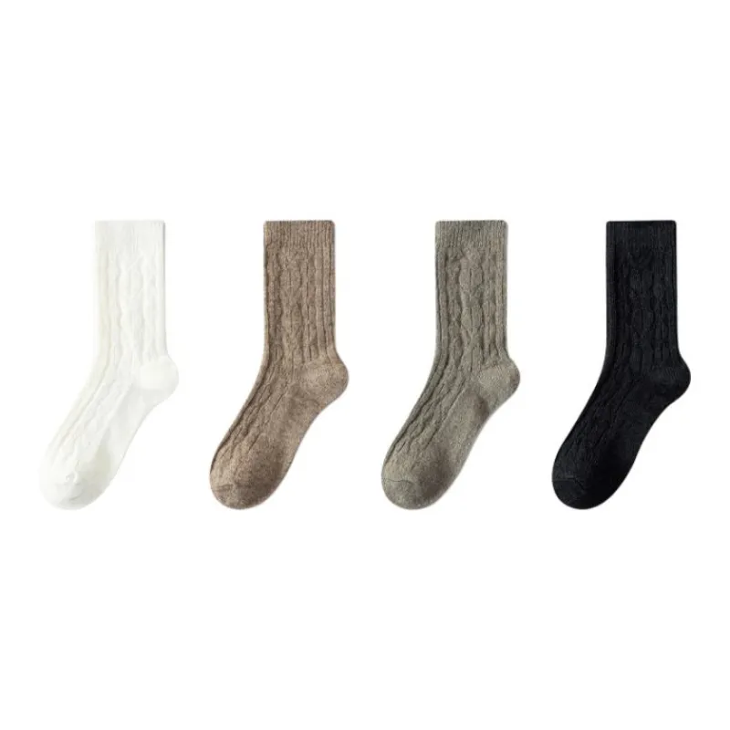 MIIOW Mid Calf Socks Women's Combo Set-13