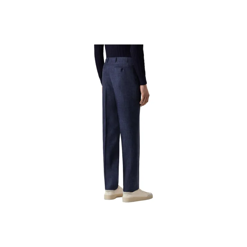 CANALI FW24 Suit Trouser Men's Blue-2