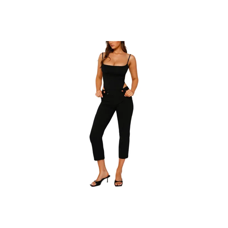 Tiger Mist MINERVA BODYSUIT Bodysuits Women's BLACK/Black-2