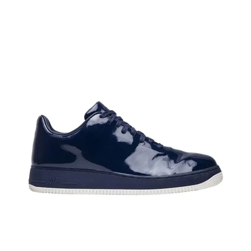 Nike Air Force 1 Supreme Anti Slip And Wear Resistant Breathable Low Top Skateboard Shoes Men's Blue-1