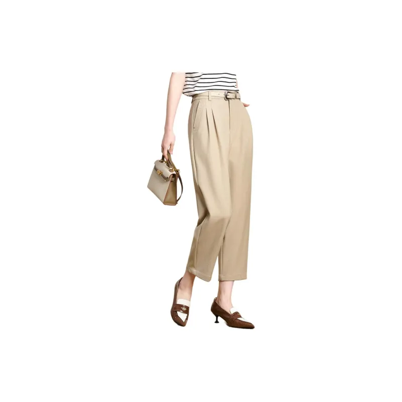 FENHONGMALI Casual Pants Women's-4