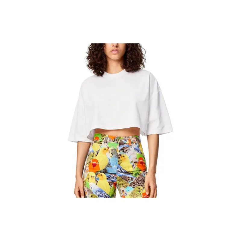 LOEWE Crop Tops Women's White-2