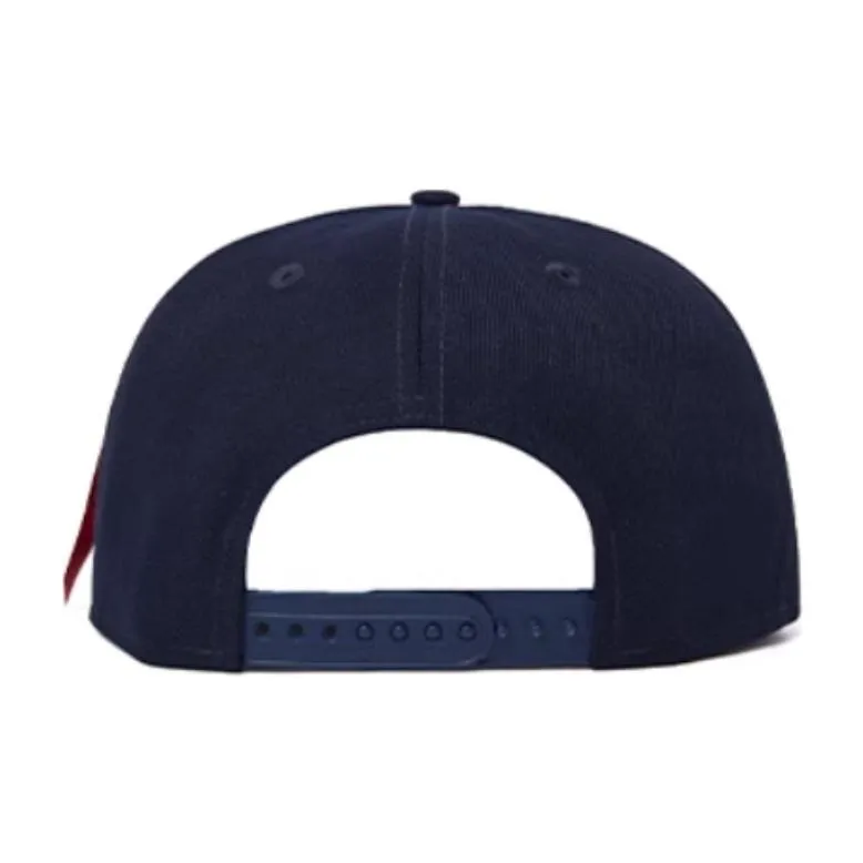 New Era Polyester Baseball Caps Unisex Navy Blue-3