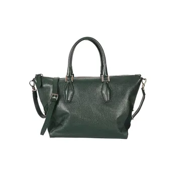 TOD'S Natural Leather Handbag Small Size Women's Green