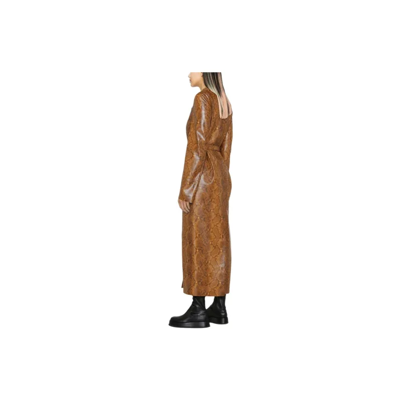 NANUSHKA Leather Jacket Women's Brown-3