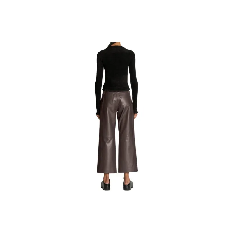 PROENZA SCHOULER Cropped Chenille texture Jumper-2
