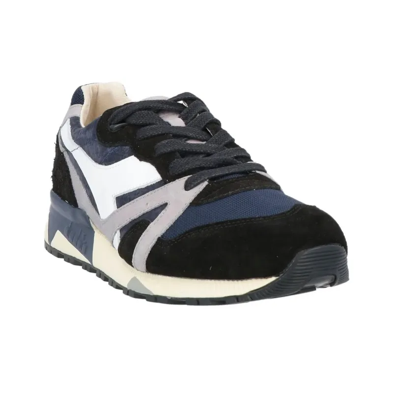 Diadora Heritage Anti Slip Wear Resistant Low Top Casual Shoes Men's Blue-2