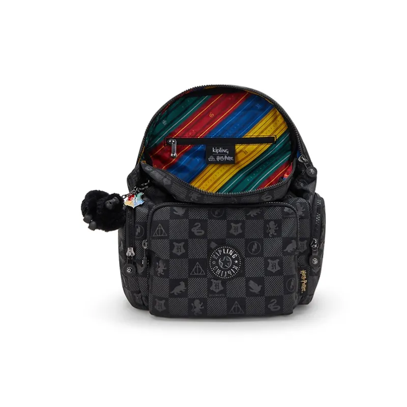 Kipling Polyamide CITY ZIP Collection, Travel, Commute Side Zipper Style Small Size Unisex Multicolor-23