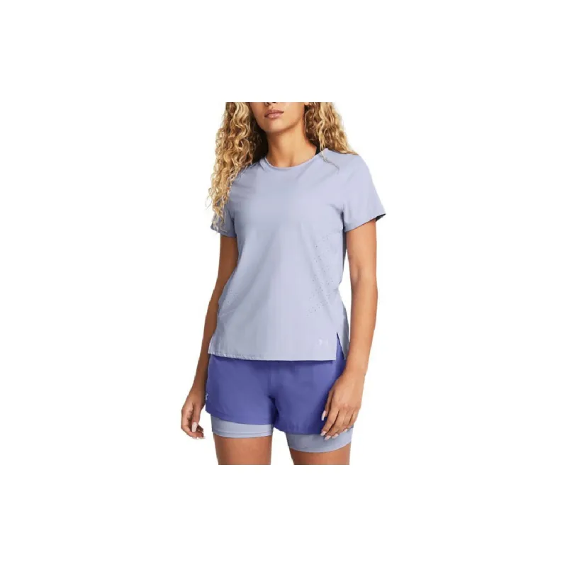Under Armour T Shirt Women's Light Blue Purple-2