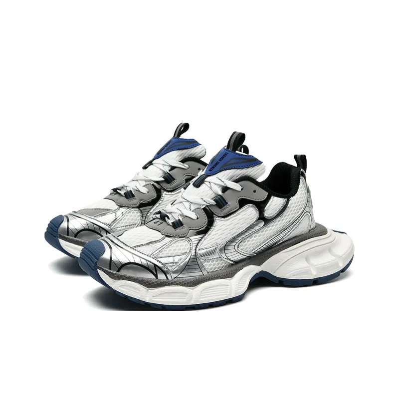 Legaco Chicken Cushioning Breathable Height Increasing Low-Top Chunky Sneakers Unisex-3