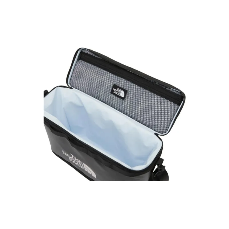 THE NORTH FACE Polyester Travel Bag, One Shoulder Handbag, Crossbody Bag Large Size Unisex Black-3