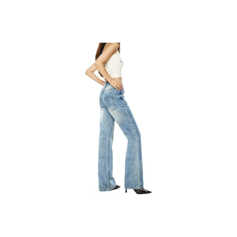 Kazakhstan Jeans Women's Royal Blue-2