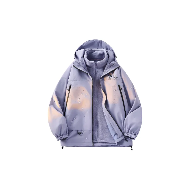 PAUL COSTELLOE Waterproof And Windproof To Keep Warm Windbreaker Jacket Unisex-17