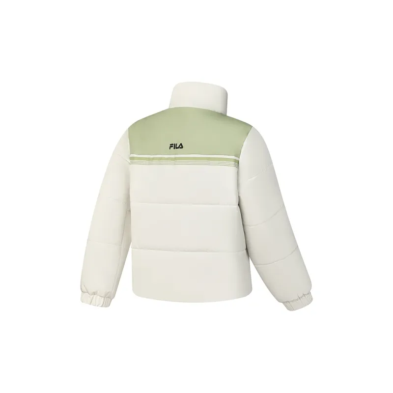 FILA Puffer Jacket Women's Starlight White-2