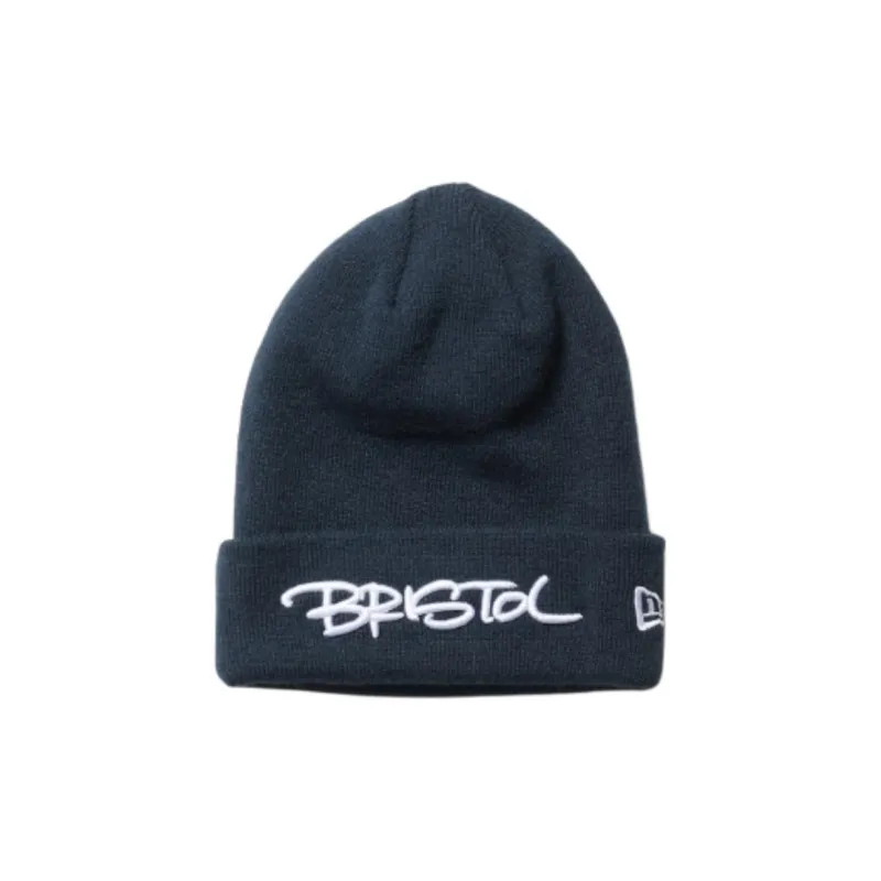 New Era Acrylic Beanies Men's Black/Marine-2