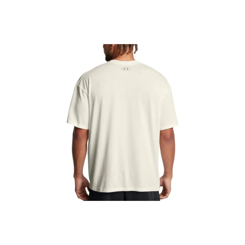 Under Armour CollegiateGameday Heavyweight Performance Cotton Oversized T-Shirt Men's White-2