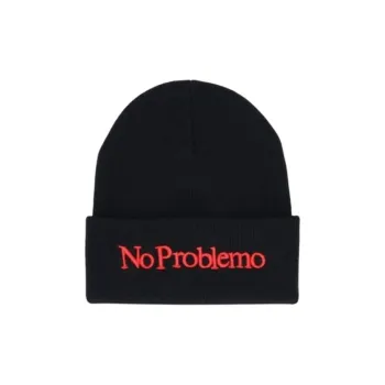 Aries Embroidered Mini No Problemo Beanie