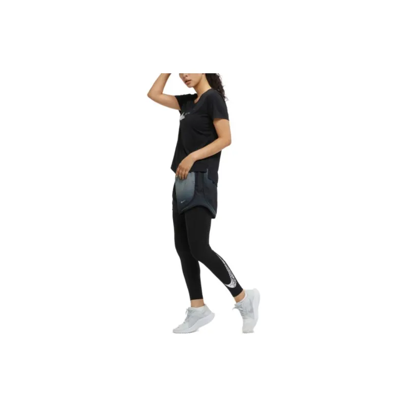 Nike Casual Shorts Women's Black Gray Color-2