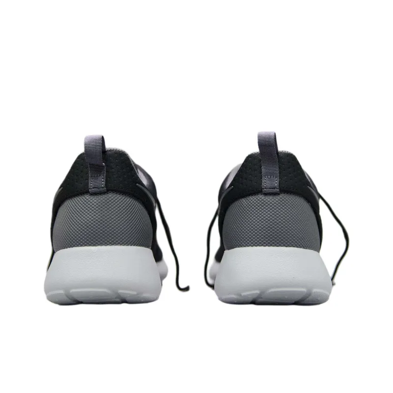Nike Roshe Run Cushioned Slip-Resistant Low-Top Casual Running Shoes Men's Black-3
