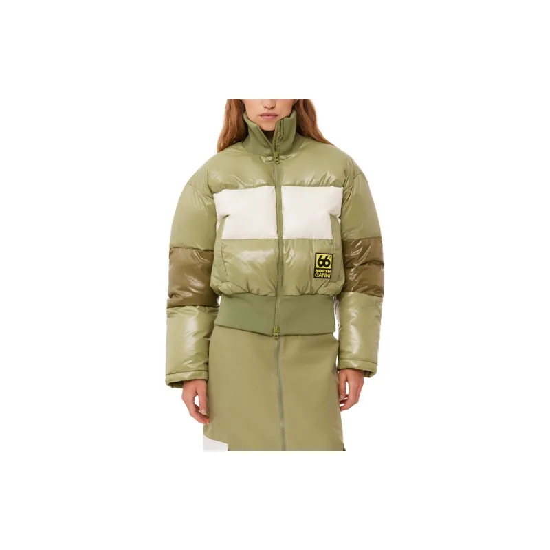 66°north X GANNI X 66°NORTH Down Jackets Women's Khaki-3