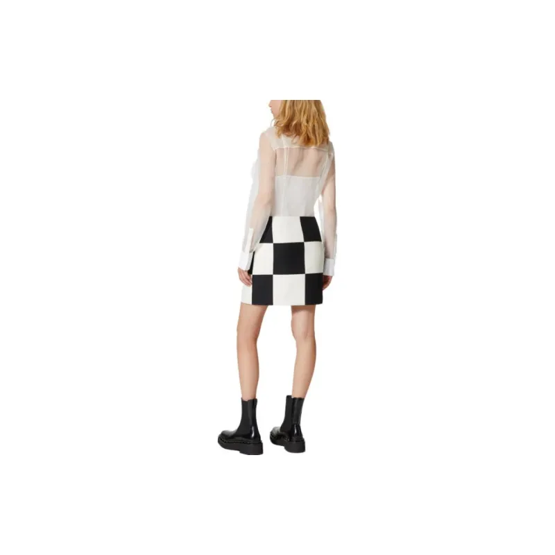 Valentino Long-Sleeved Dresses Women's White-3