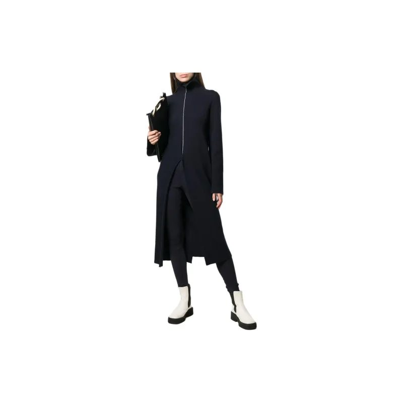 JIL SANDER Front Slit Midi Knitted Dress-1
