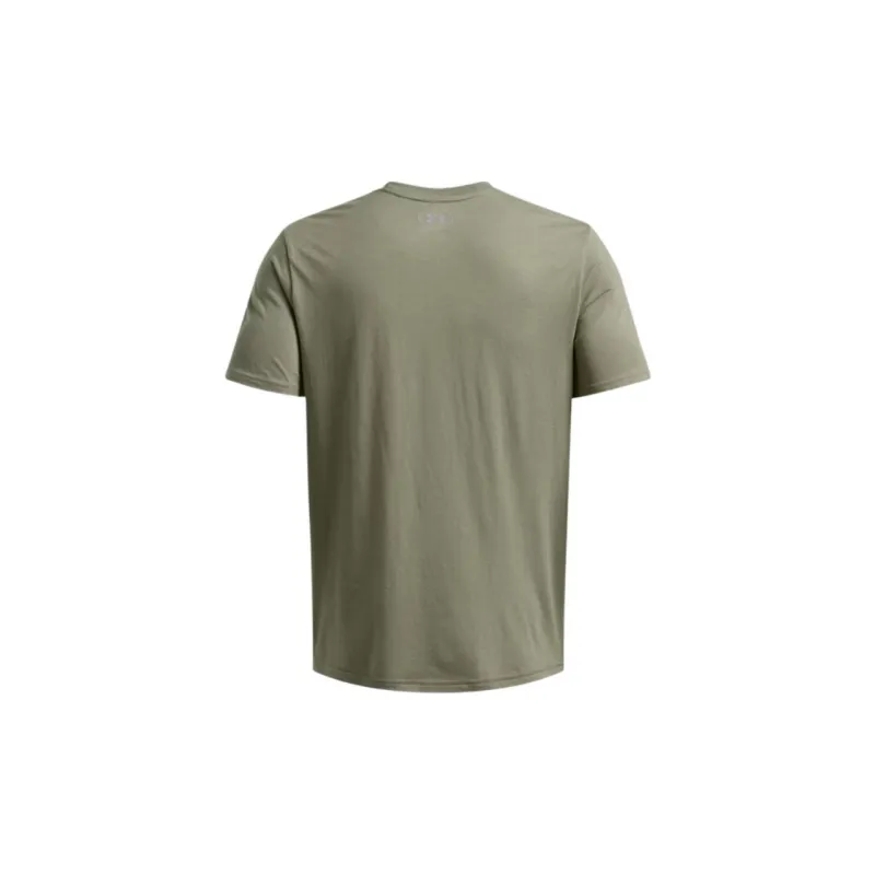 Under Armour Performance CottonCollegiate T-Shirt Men's Army Green-1